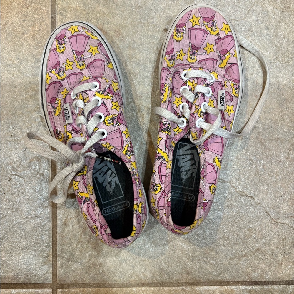 Vans Kids Princess Peach Star Sneakers